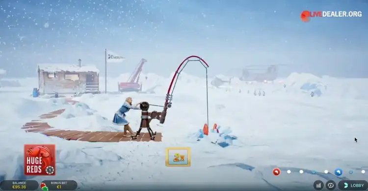 Catch Big Wins and Chill Out with UK's Ice Fishing Live Casino Game