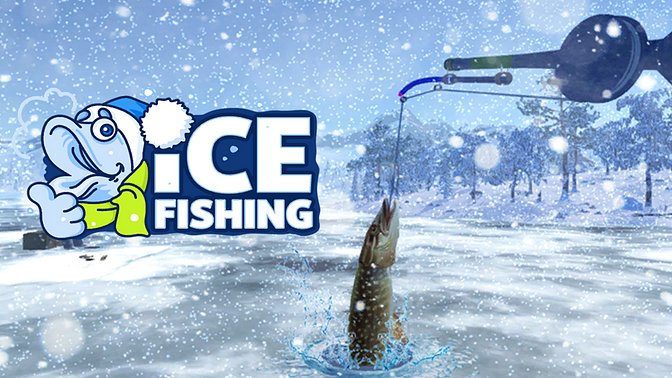 United Kigdom - ice fishing demo